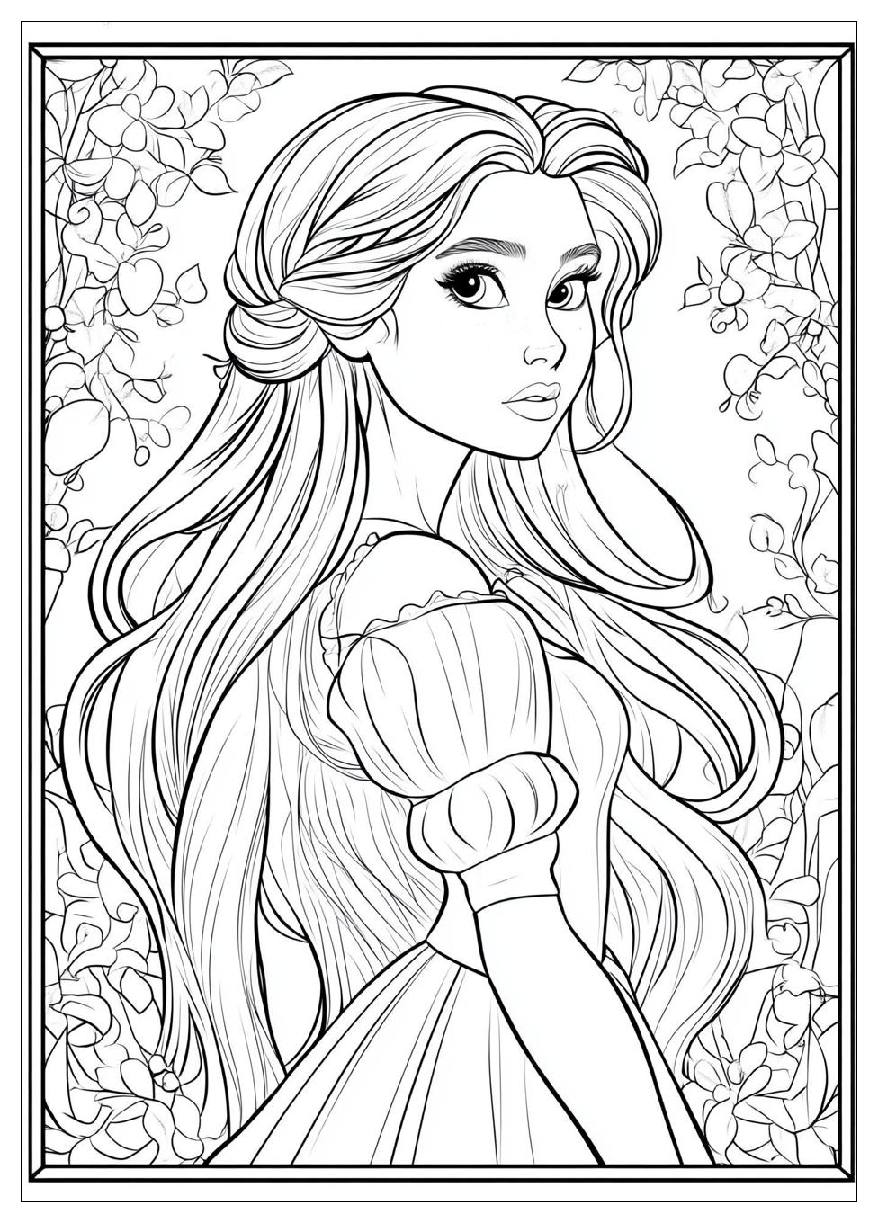 Disegni Rapunzel Da Colorare 4