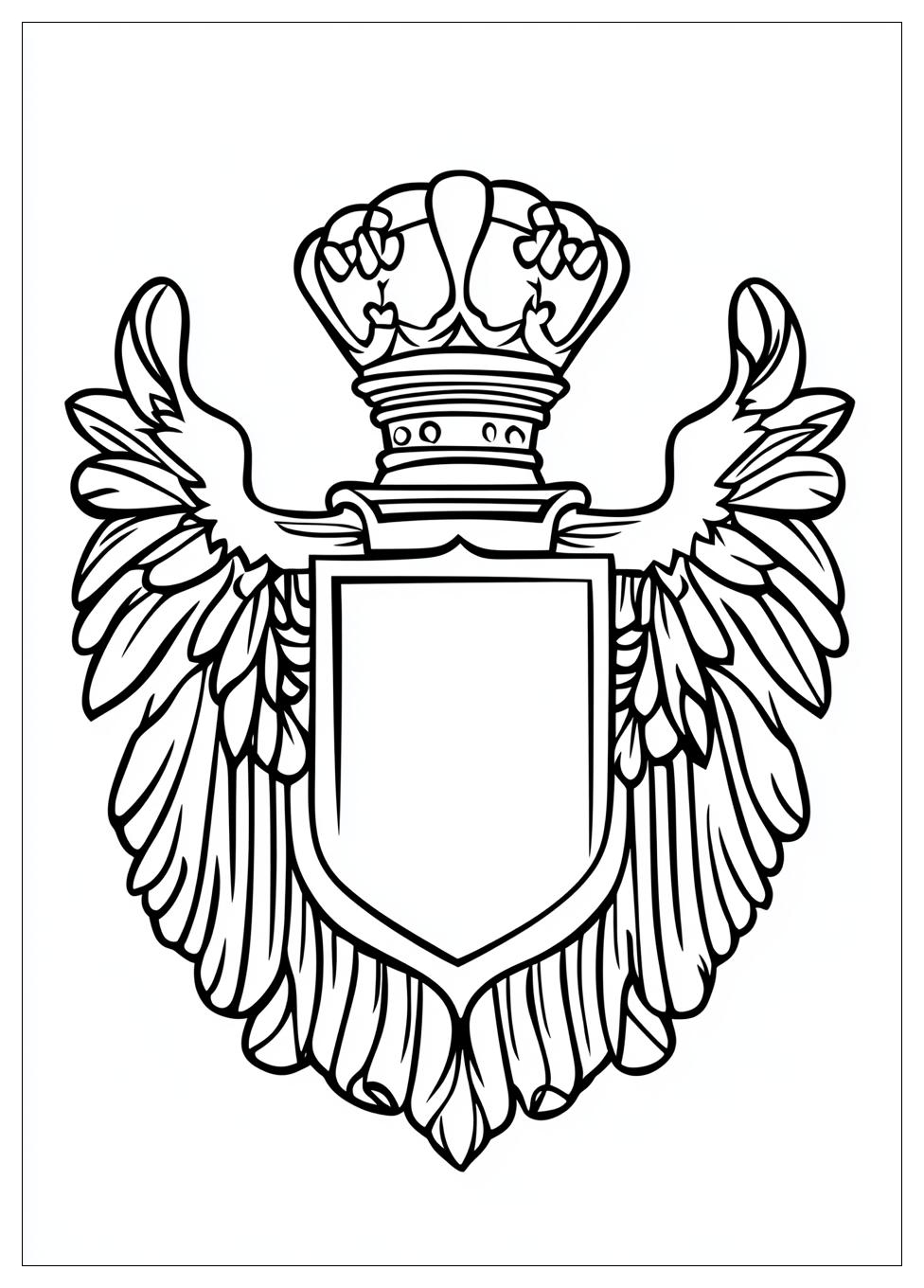 Disegni Rome Crest Coloring Pages 14