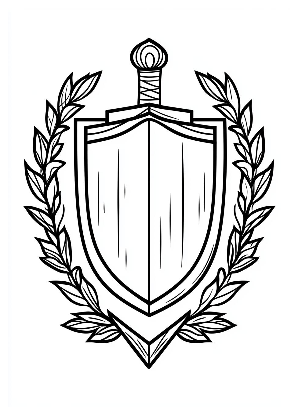 Disegni Rome Crest Coloring Pages 16