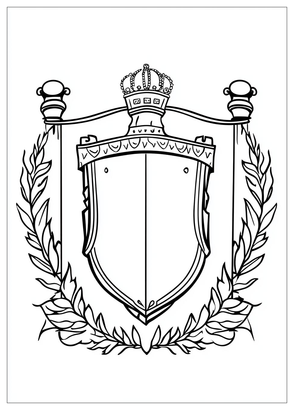 Disegni Rome Crest Coloring Pages 17