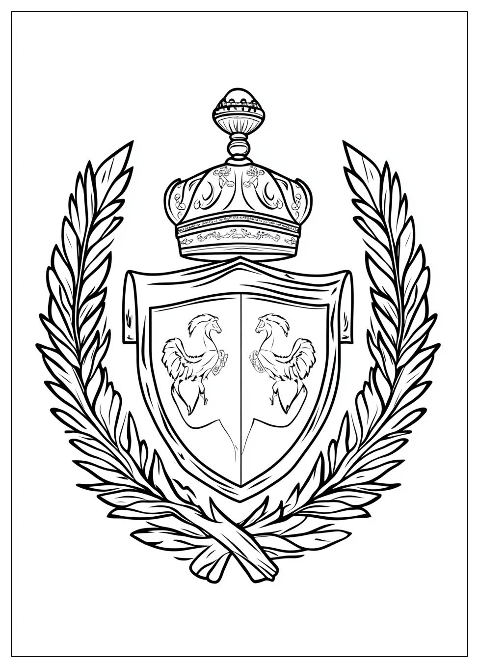 Disegni Rome Crest Coloring Pages 18