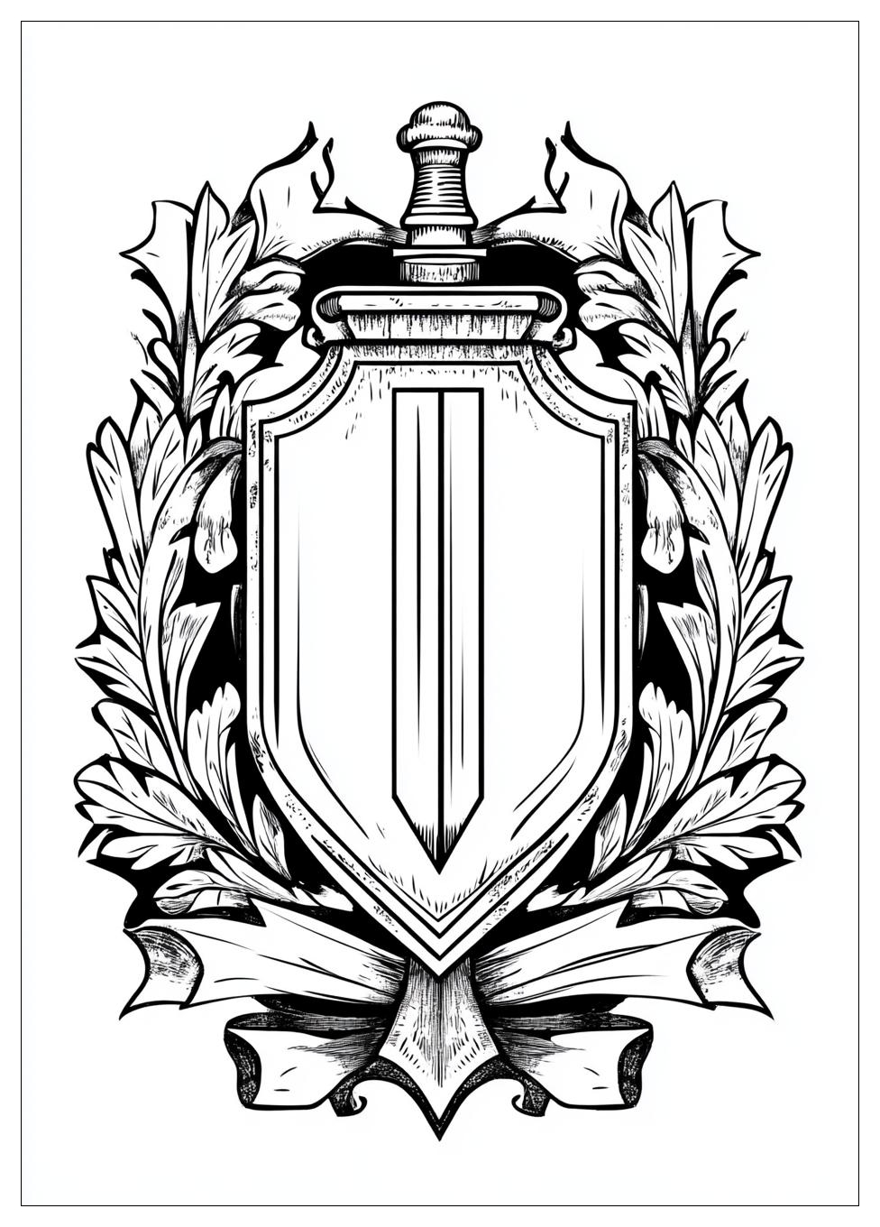 Disegni Rome Crest Coloring Pages 19