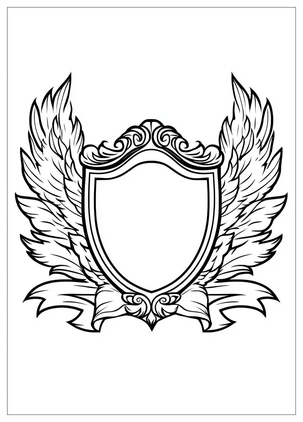 Disegni Rome Crest Coloring Pages 20