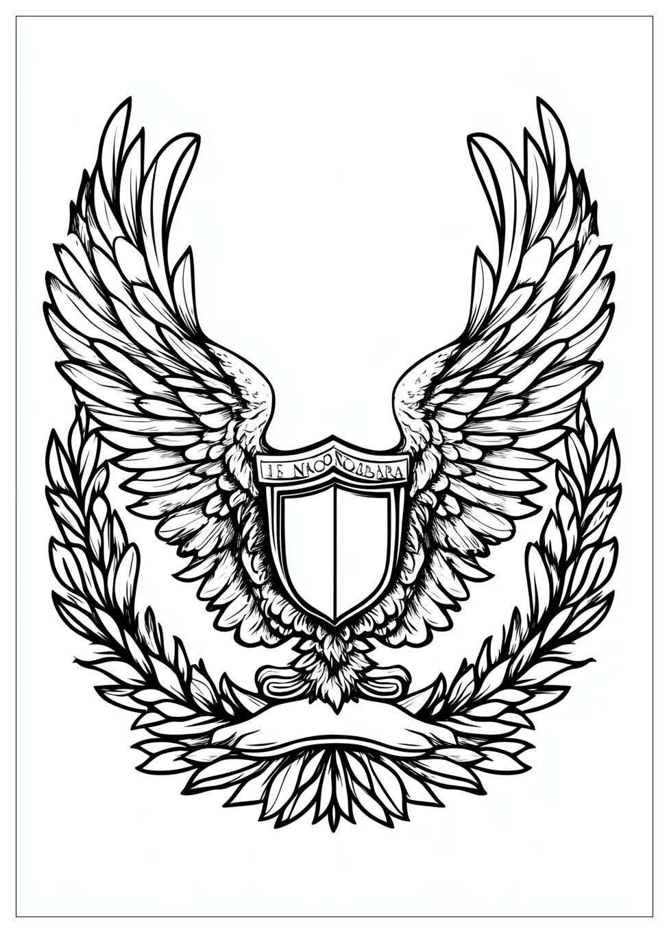 Disegni Rome Crest Coloring Pages 3