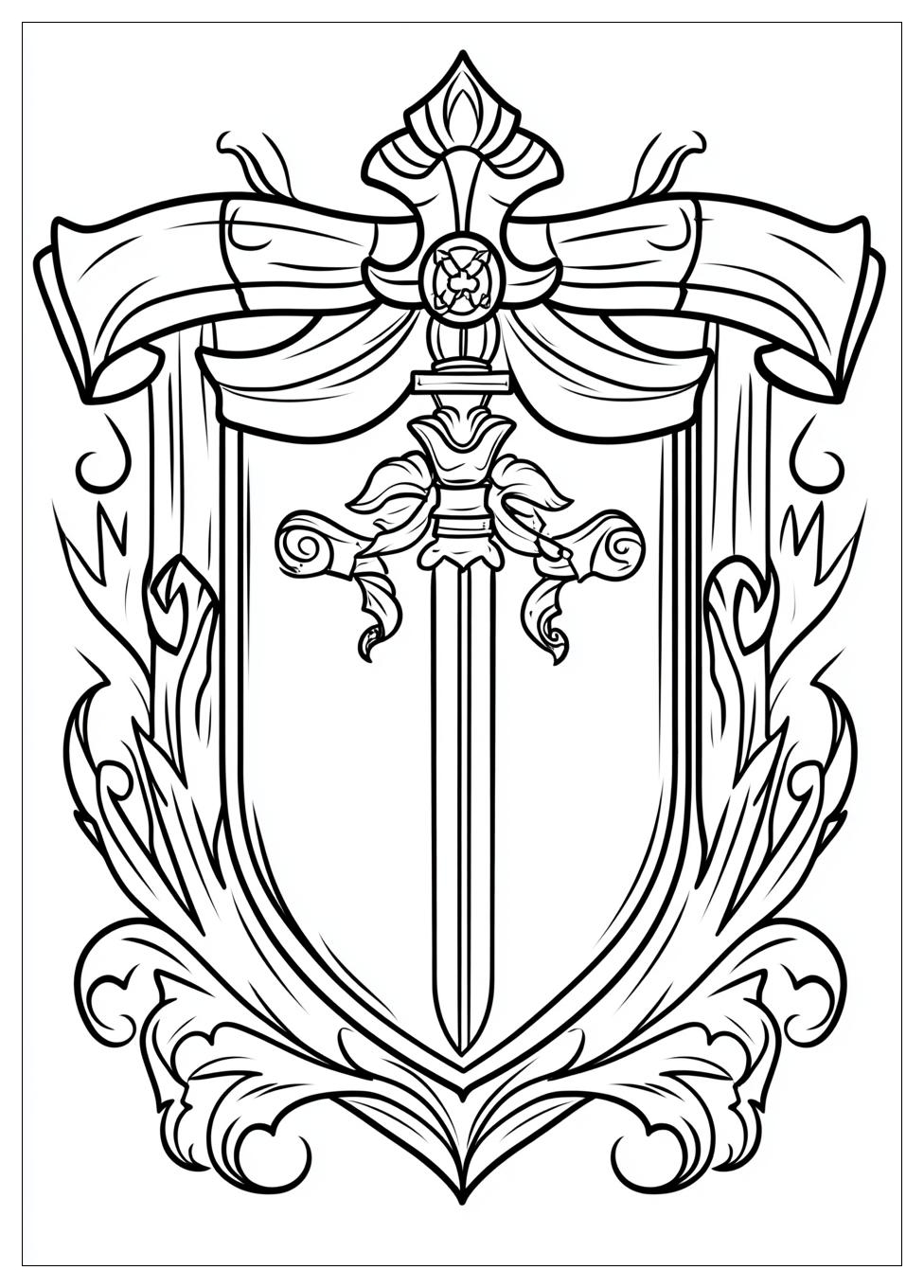 Disegni Rome Crest Coloring Pages 7