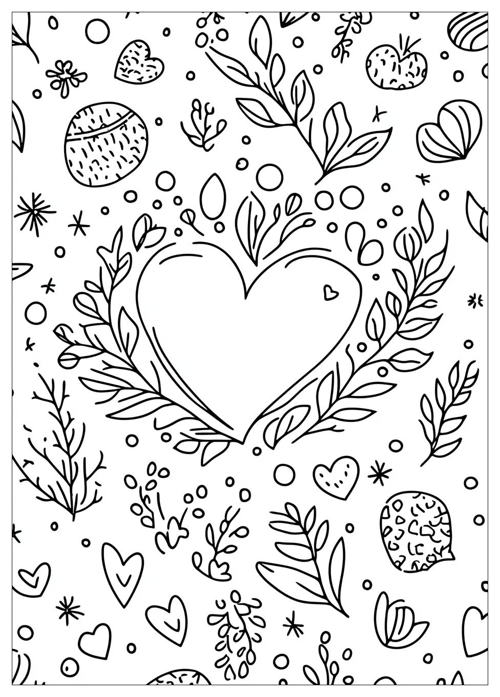 Disegni San Valentino Da Colorare 16