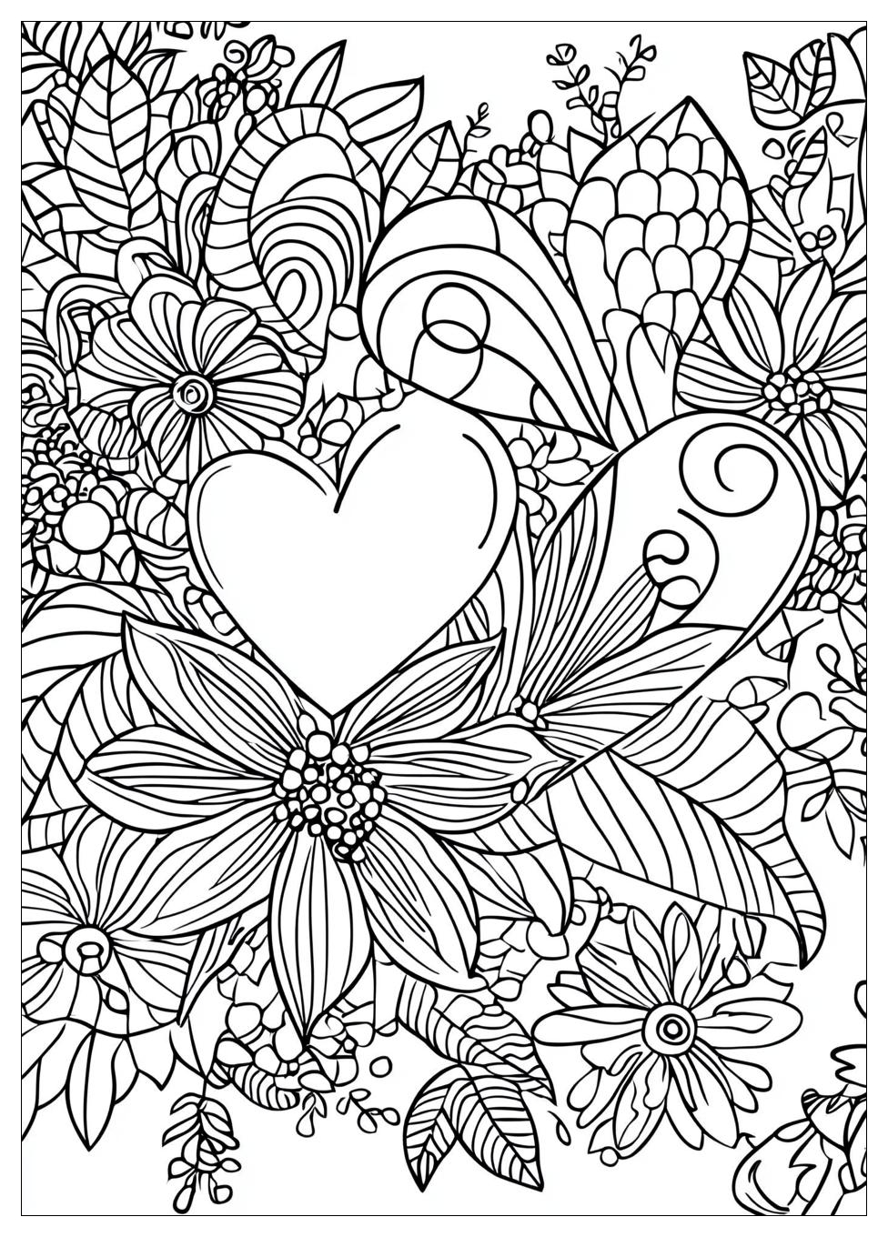 Disegni San Valentino Da Colorare 17