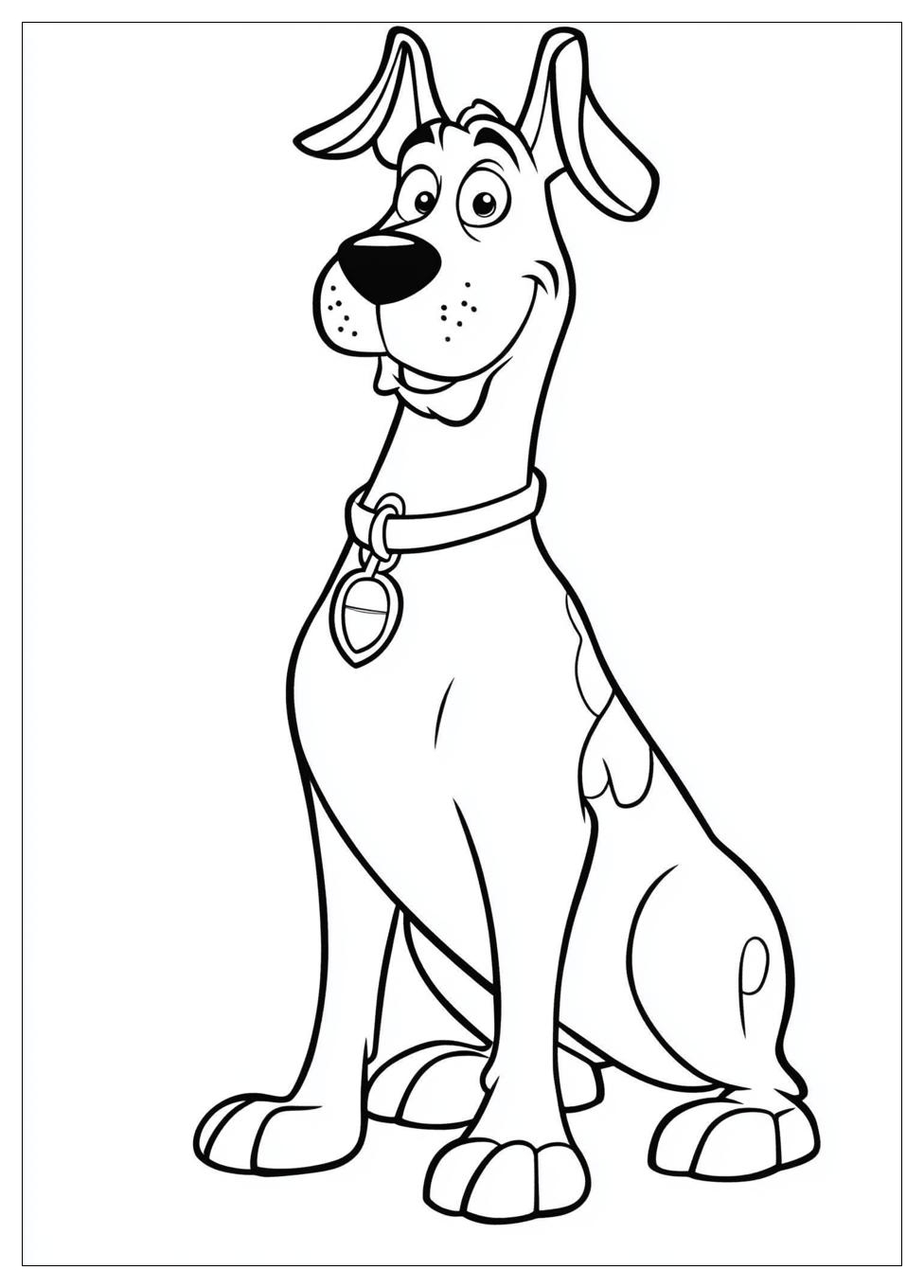 Disegni Scooby Doo Da Colorare 12