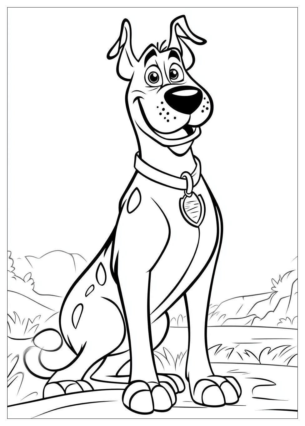 Disegni Scooby Doo Da Colorare 9