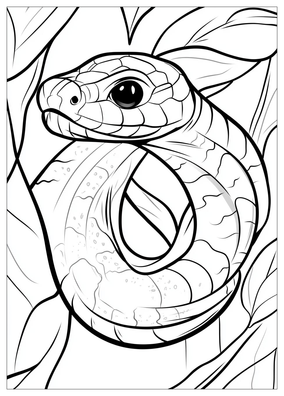 Disegni Serpente Da Colorare 11