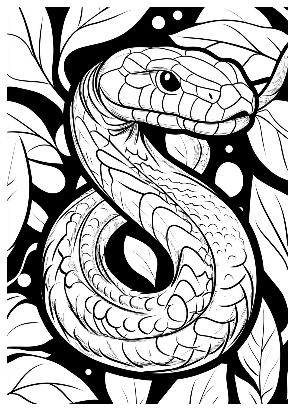 Disegni Serpente Da Colorare 13