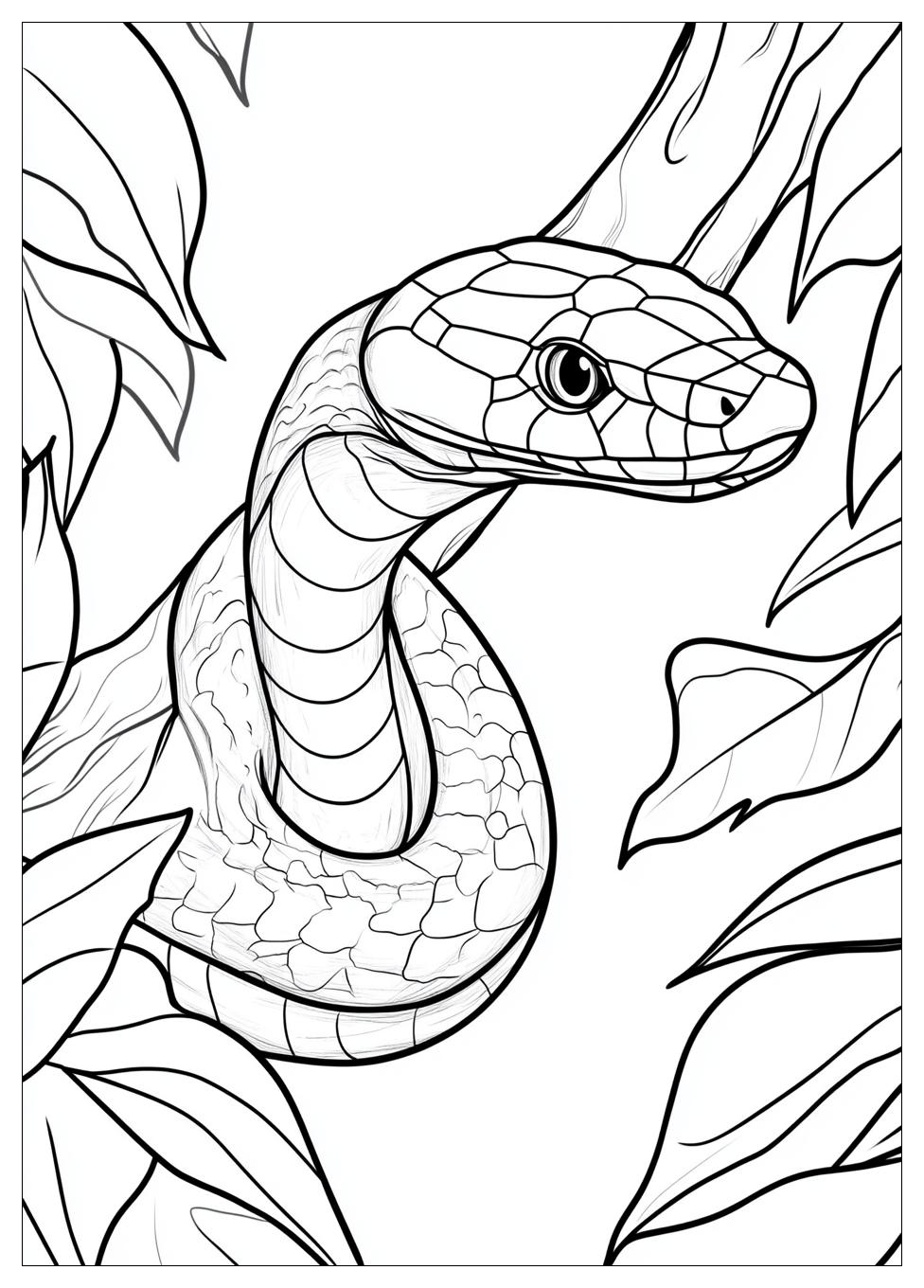 Disegni Serpente Da Colorare 17