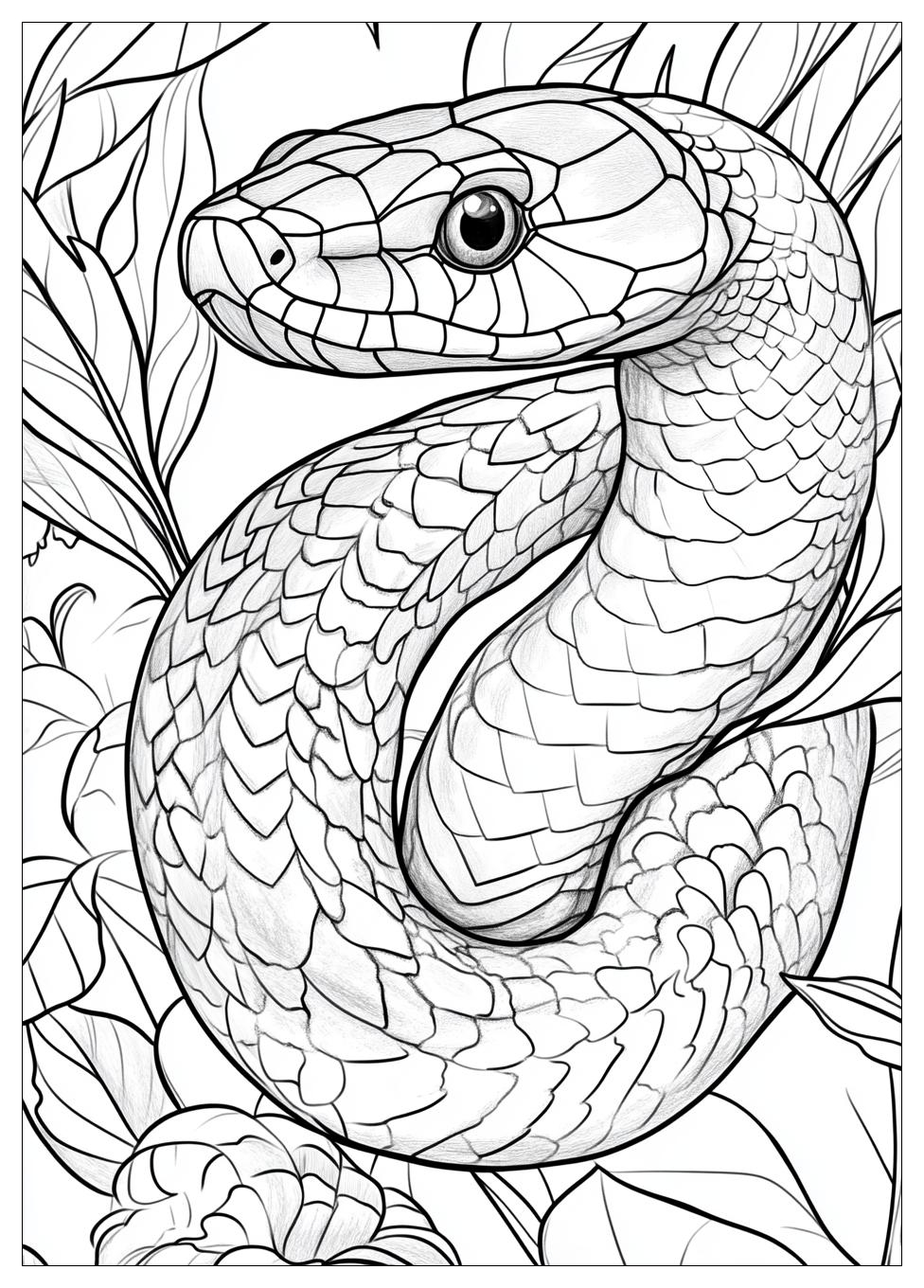 Disegni Serpente Da Colorare 24