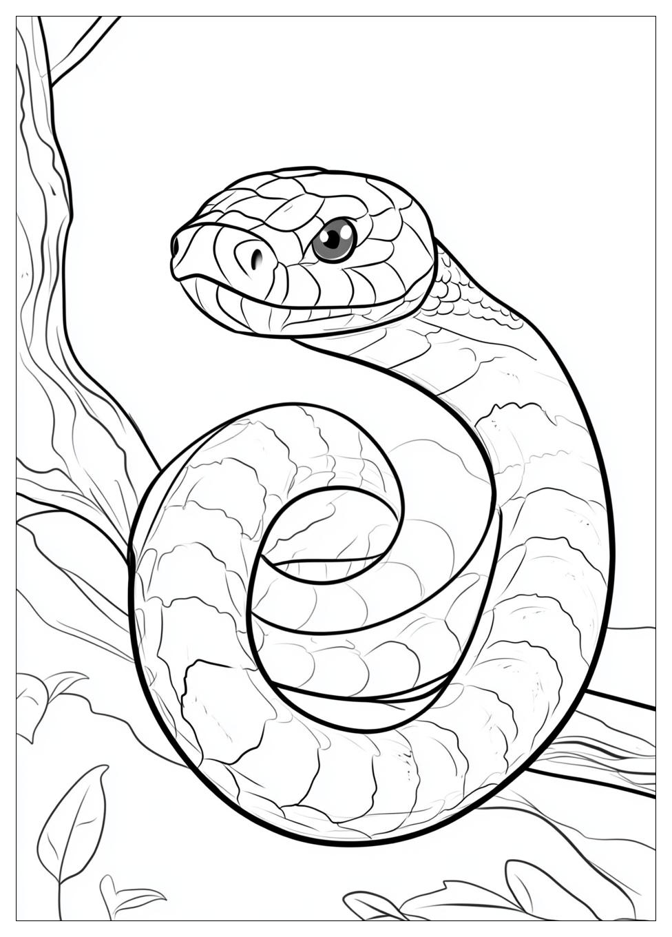 Disegni Serpente Da Colorare 3