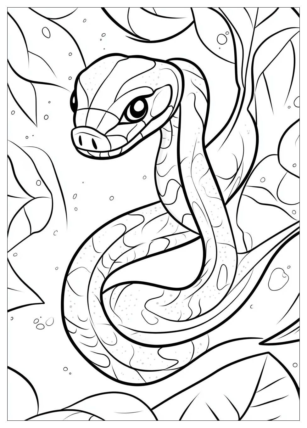 Disegni Serpente Da Colorare 5