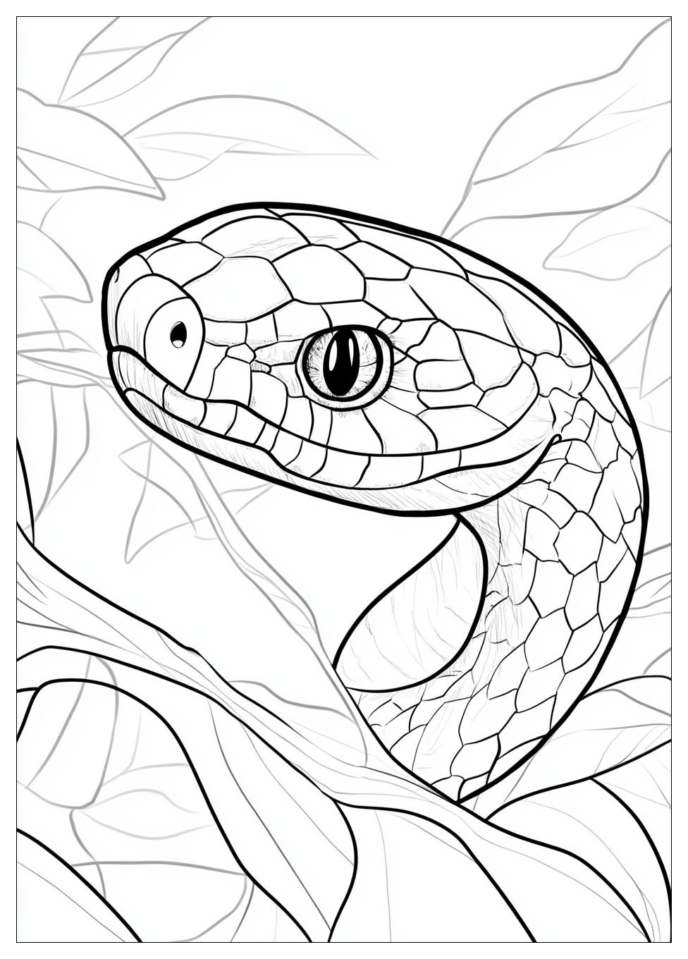 Disegni Serpente Da Colorare 7