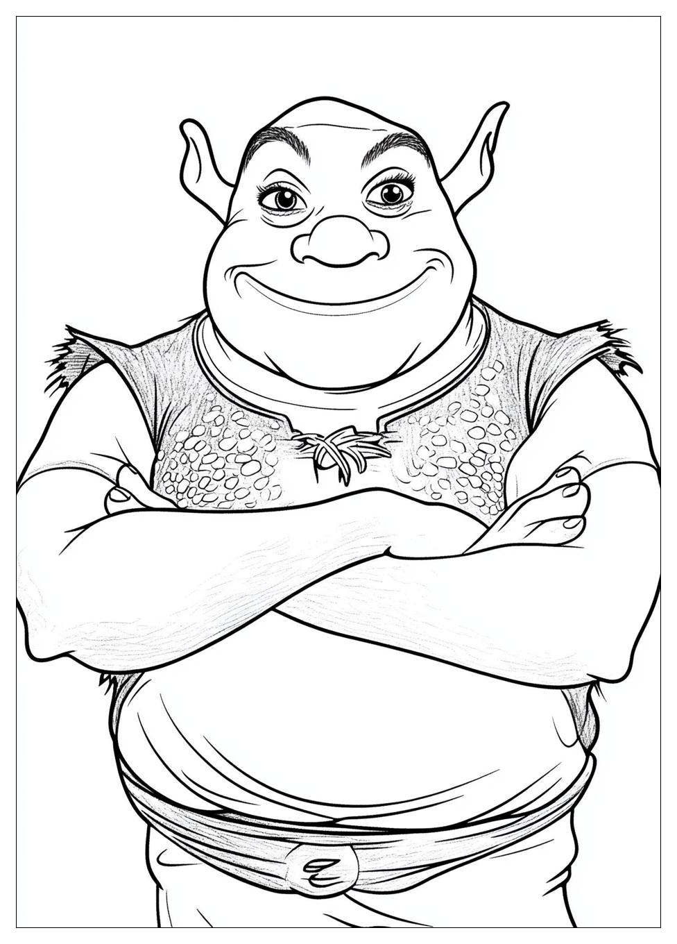 Disegni Shrek Da Colorare 10