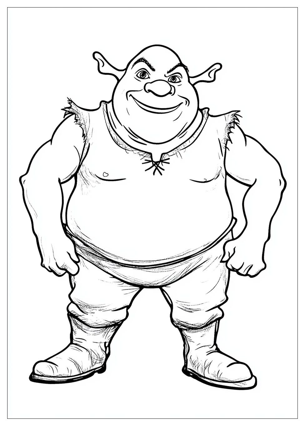 Disegni Shrek Da Colorare 12