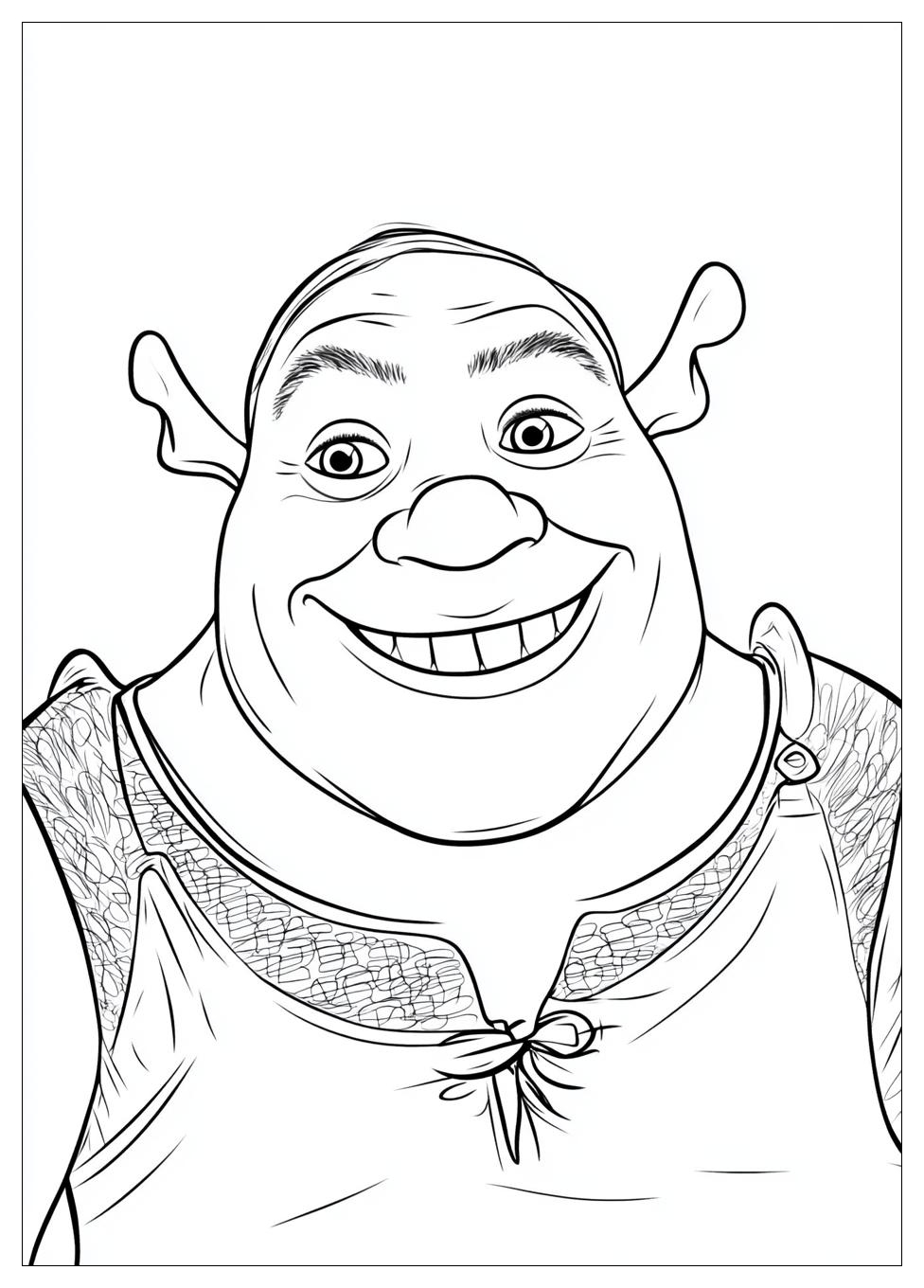 Disegni Shrek Da Colorare 23