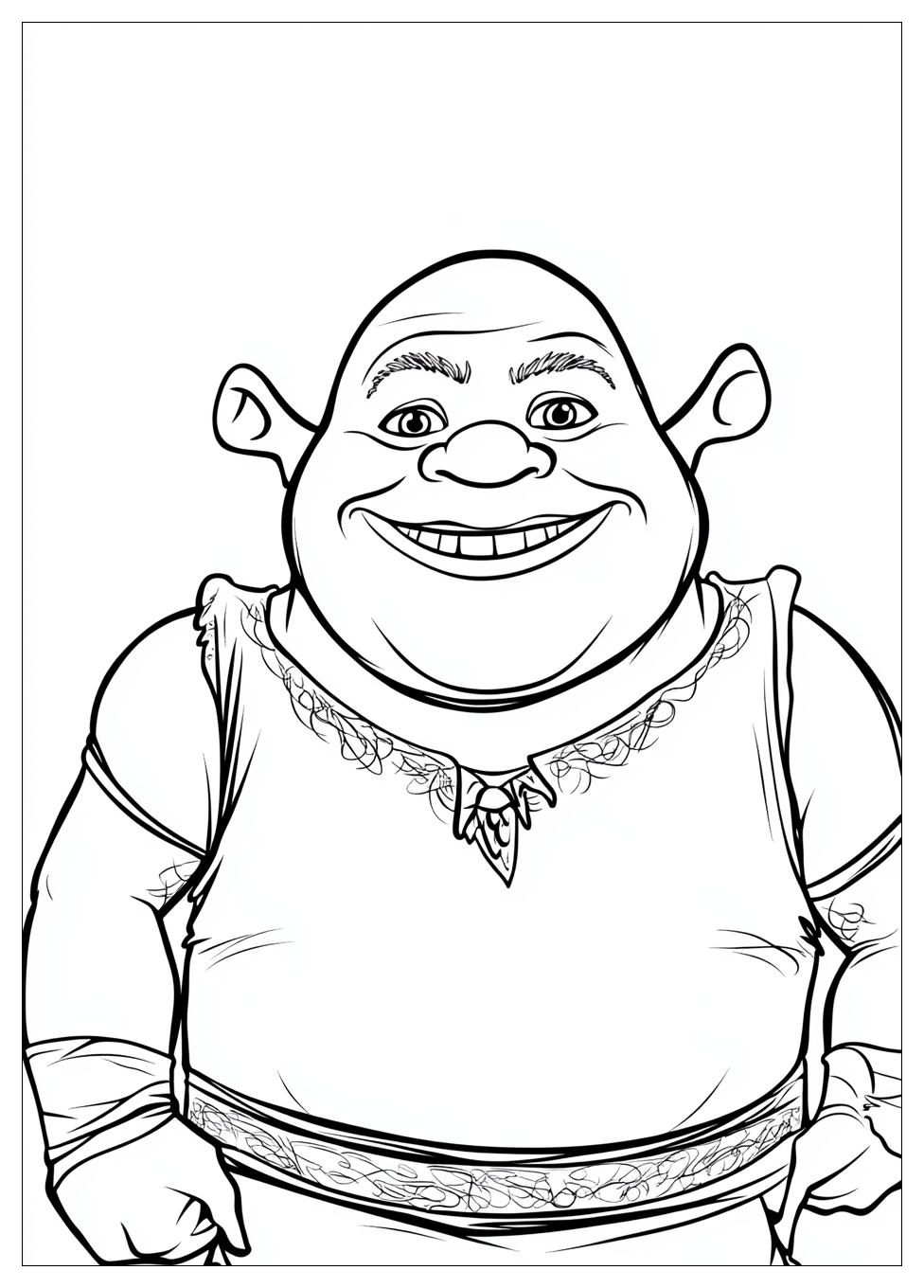 Disegni Shrek Da Colorare 3