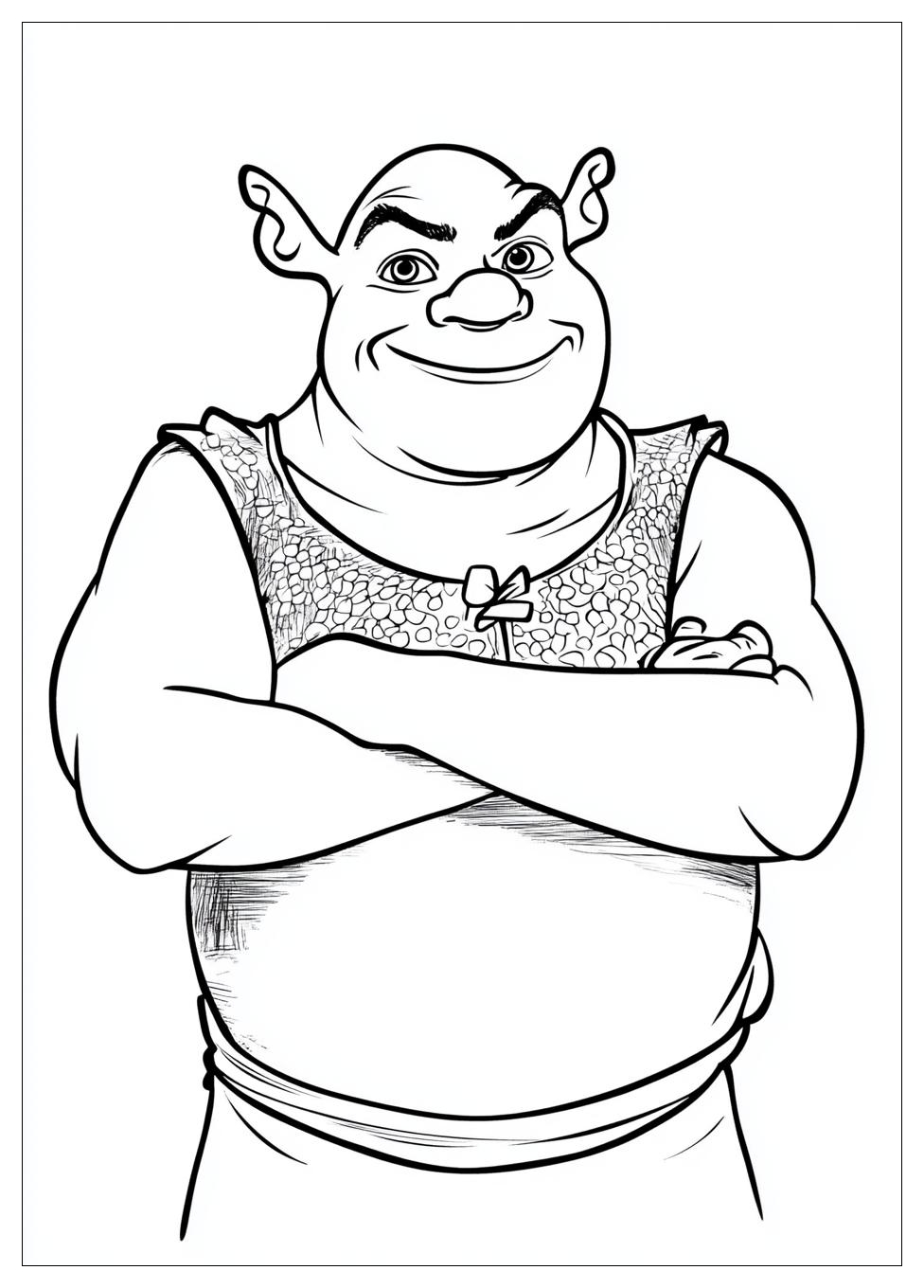 Disegni Shrek Da Colorare 5