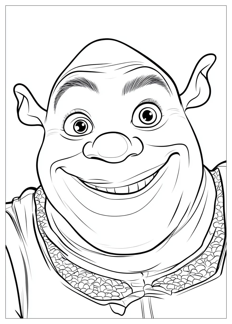 Disegni Shrek Da Colorare 7