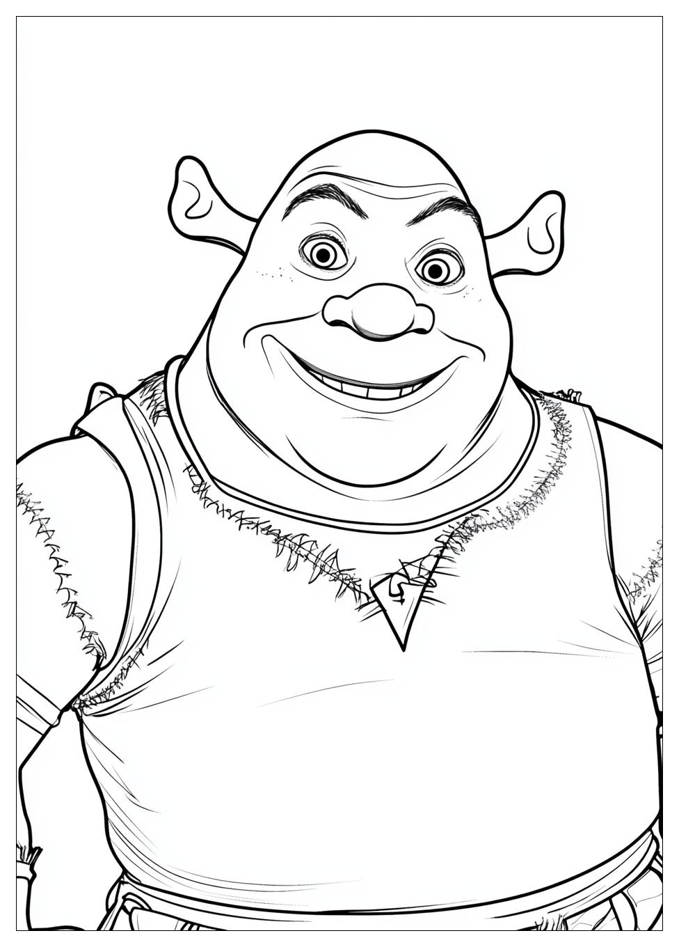 Disegni Shrek Da Colorare 9