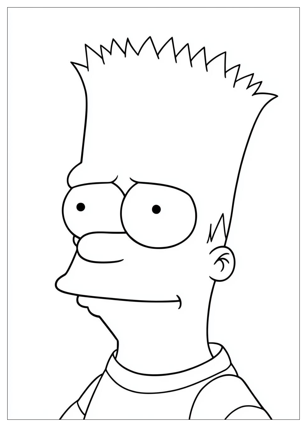 Disegni Simpson Da Colorare 1