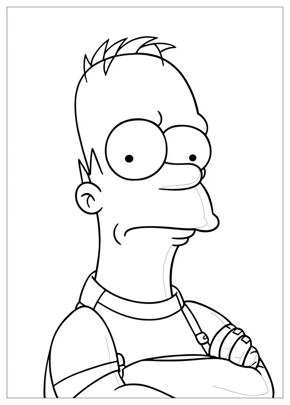 Disegni Simpson Da Colorare 11