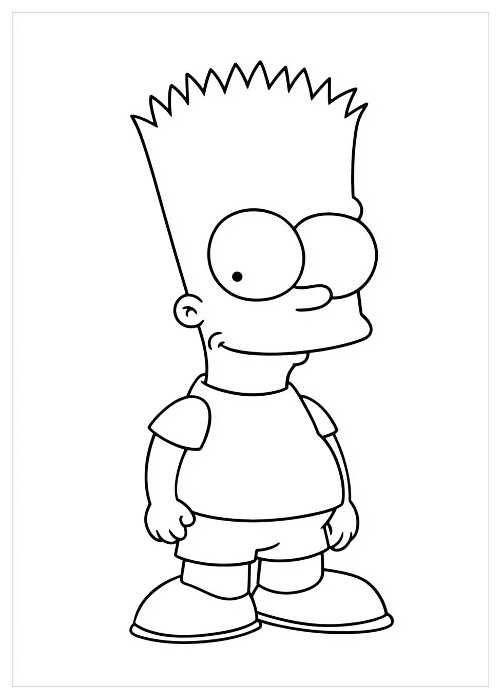 Disegni Simpson Da Colorare 16