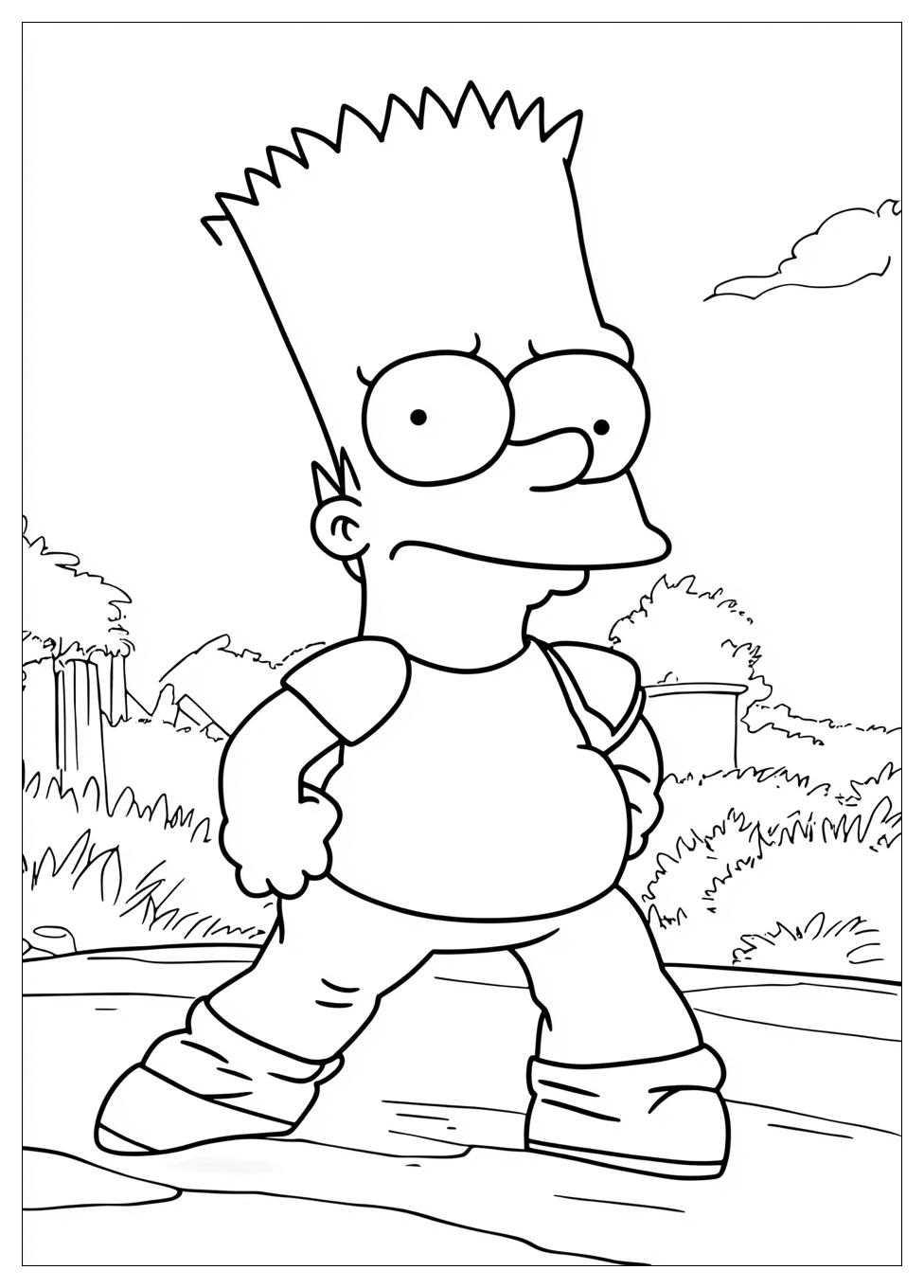 Disegni Simpson Da Colorare 18