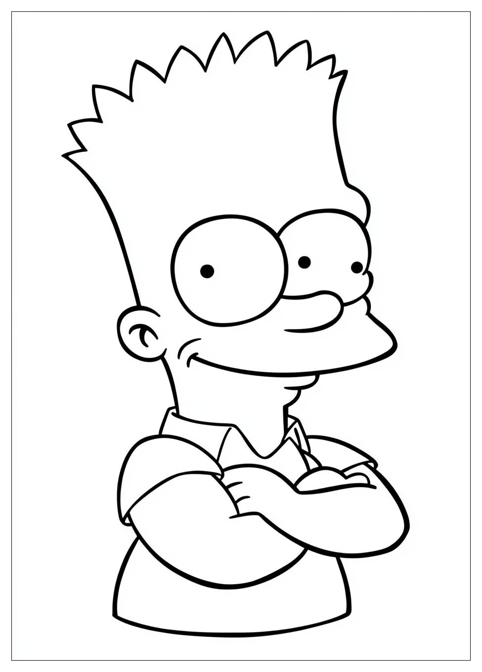 Disegni Simpson Da Colorare 19