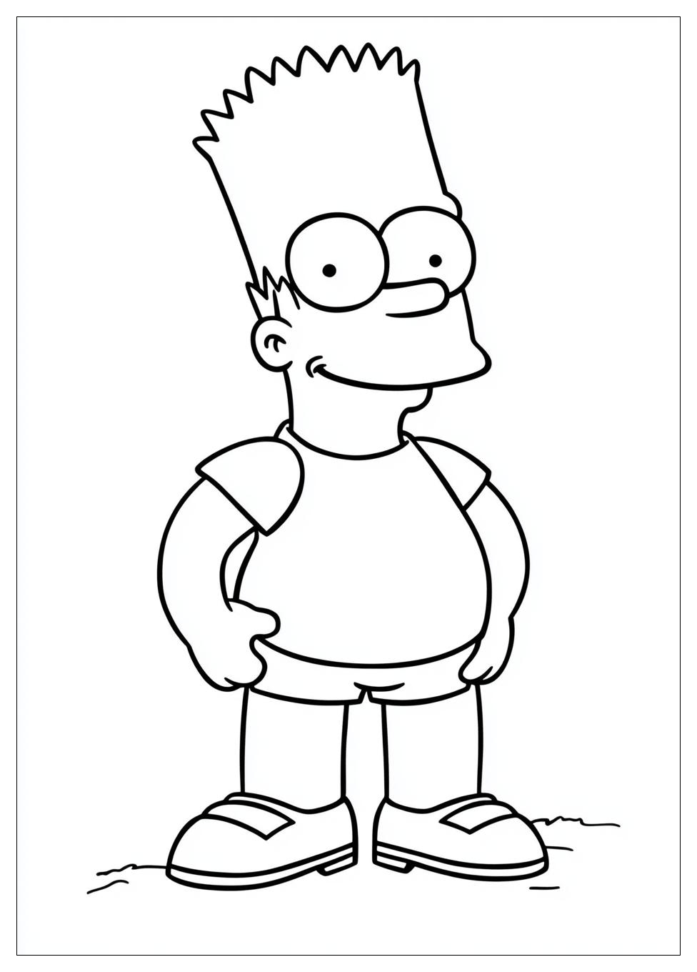 Disegni Simpson Da Colorare 2