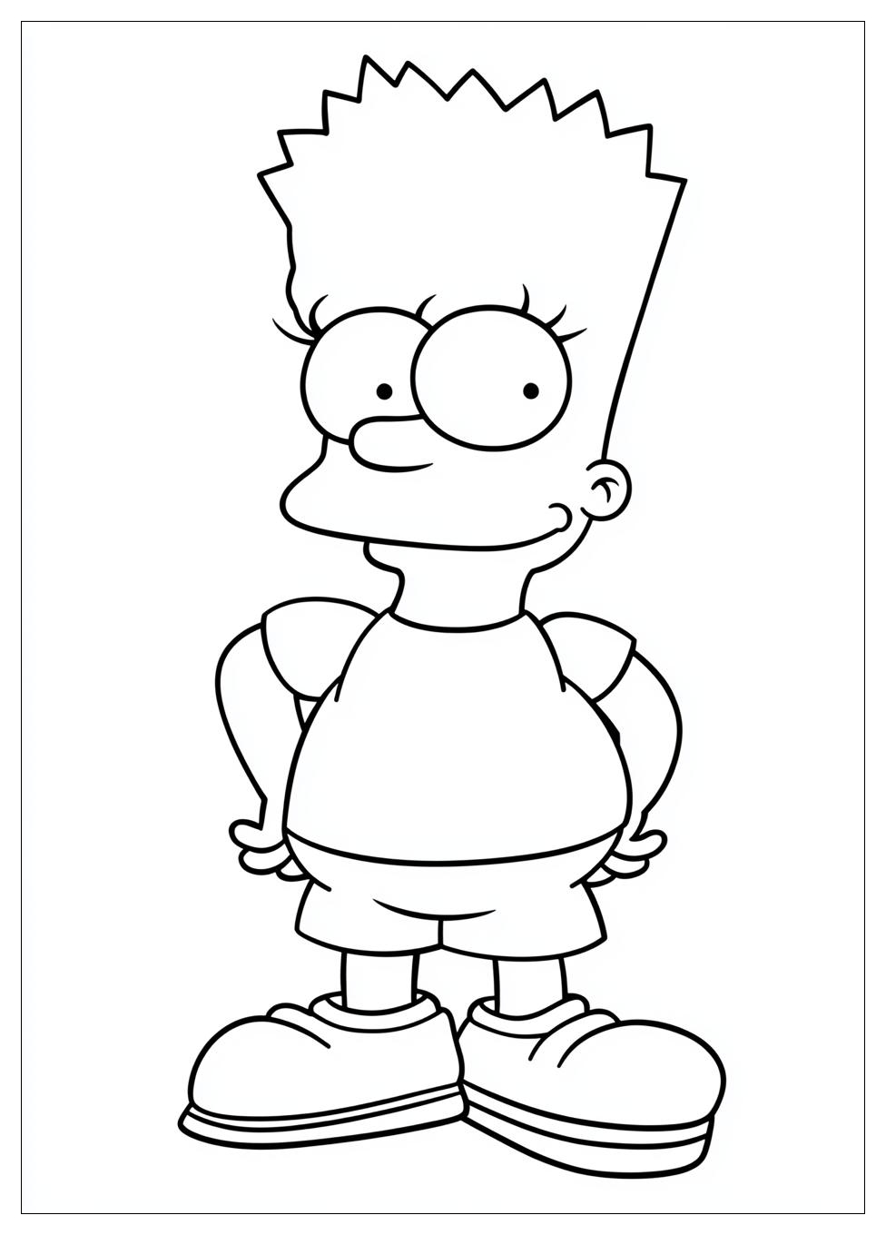 Disegni Simpson Da Colorare 21