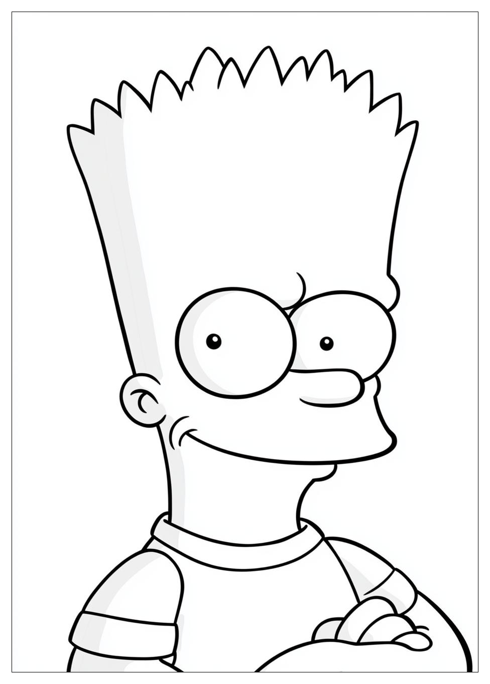 Disegni Simpson Da Colorare 23