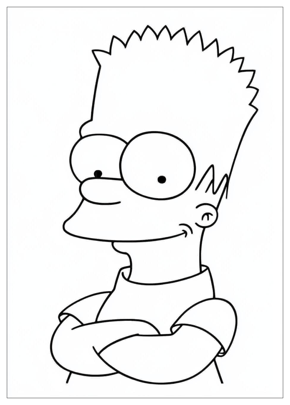 Disegni Simpson Da Colorare 24