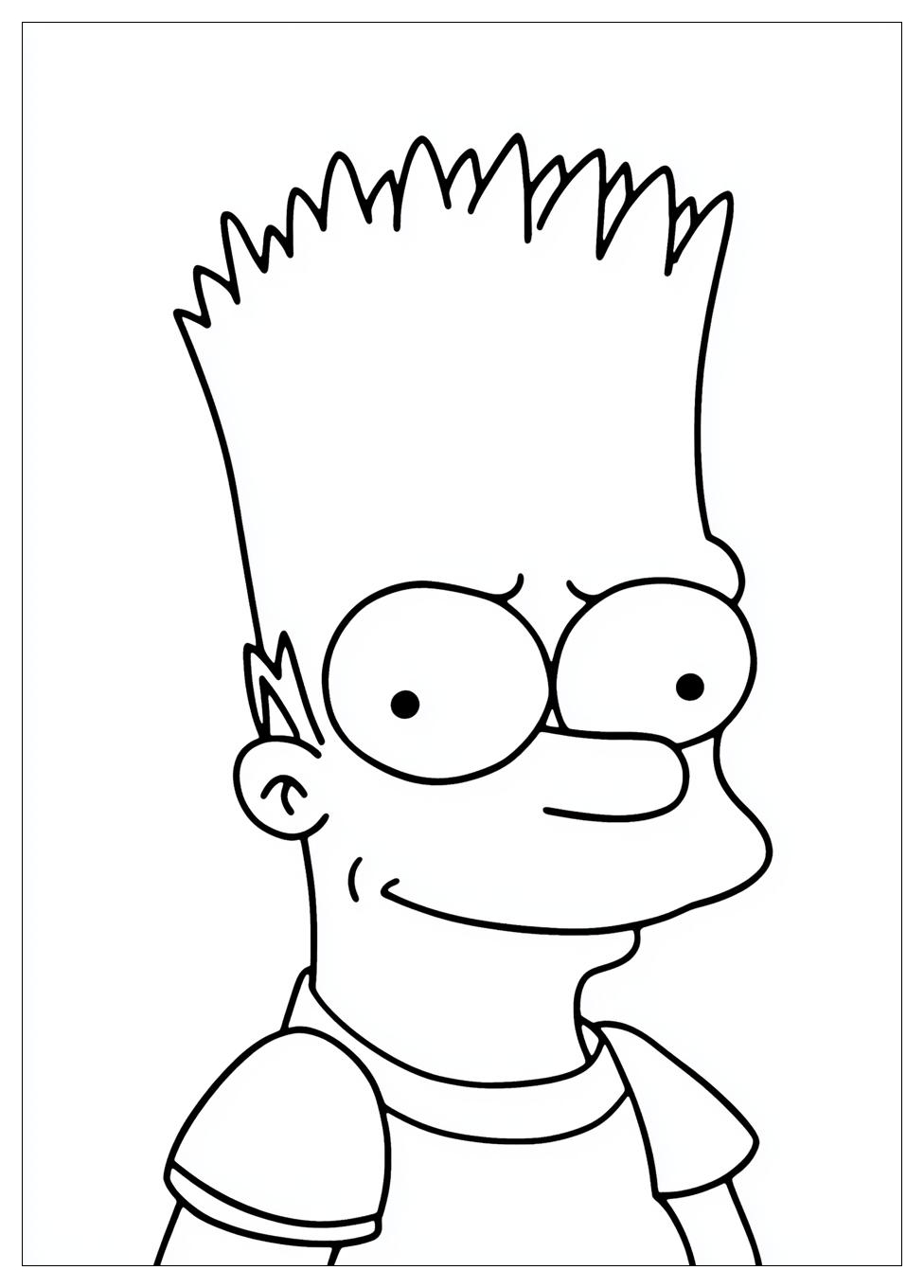 Disegni Simpson Da Colorare 3