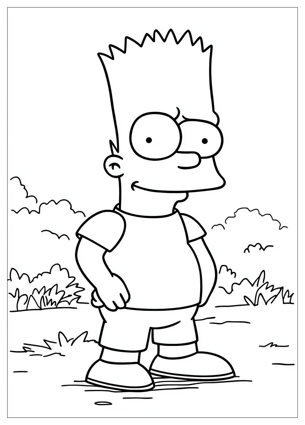 Disegni Simpson Da Colorare 5