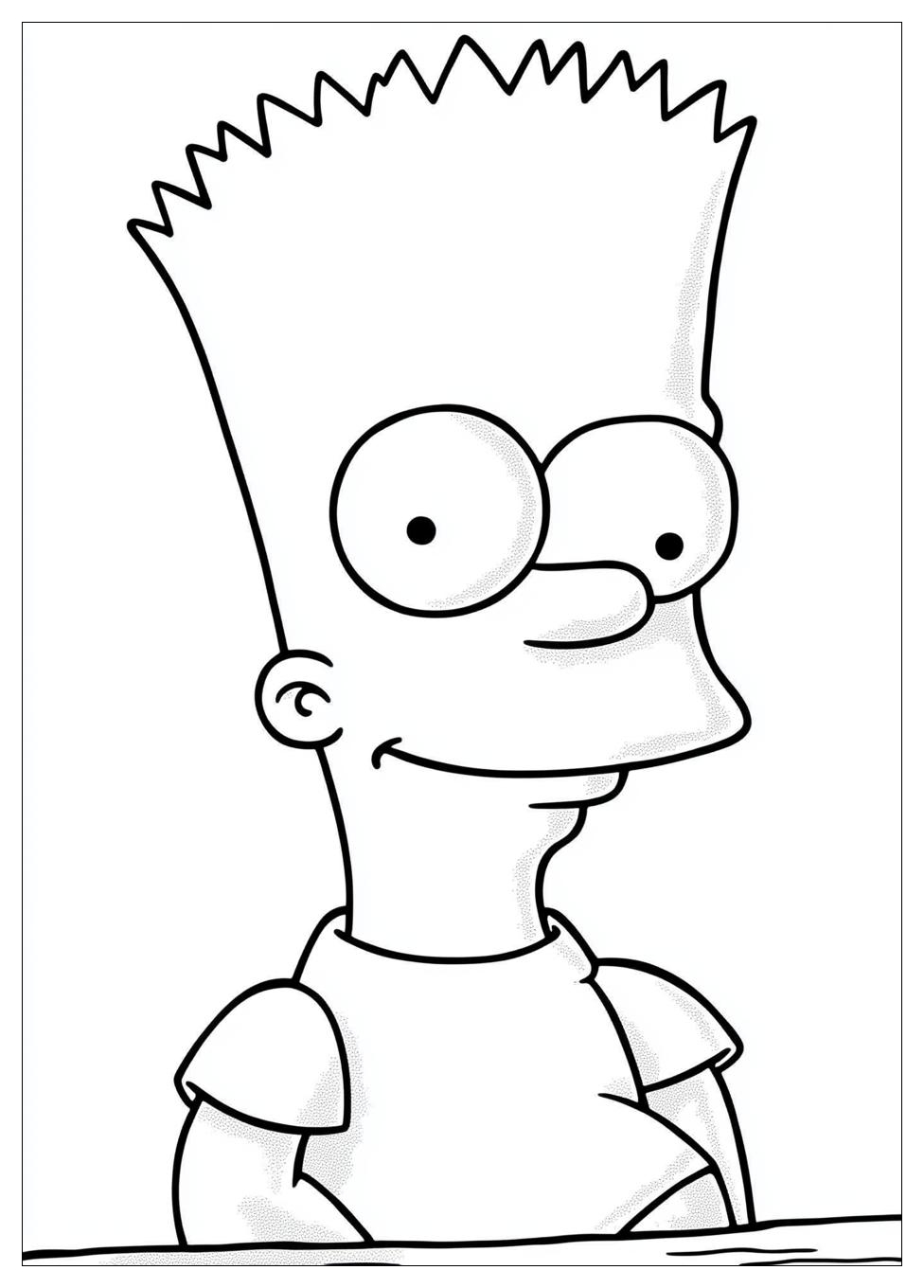 Disegni Simpson Da Colorare 6