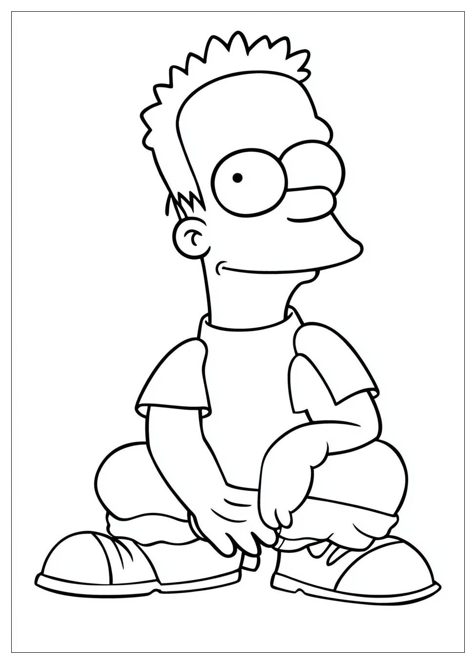 Disegni Simpson Da Colorare 9