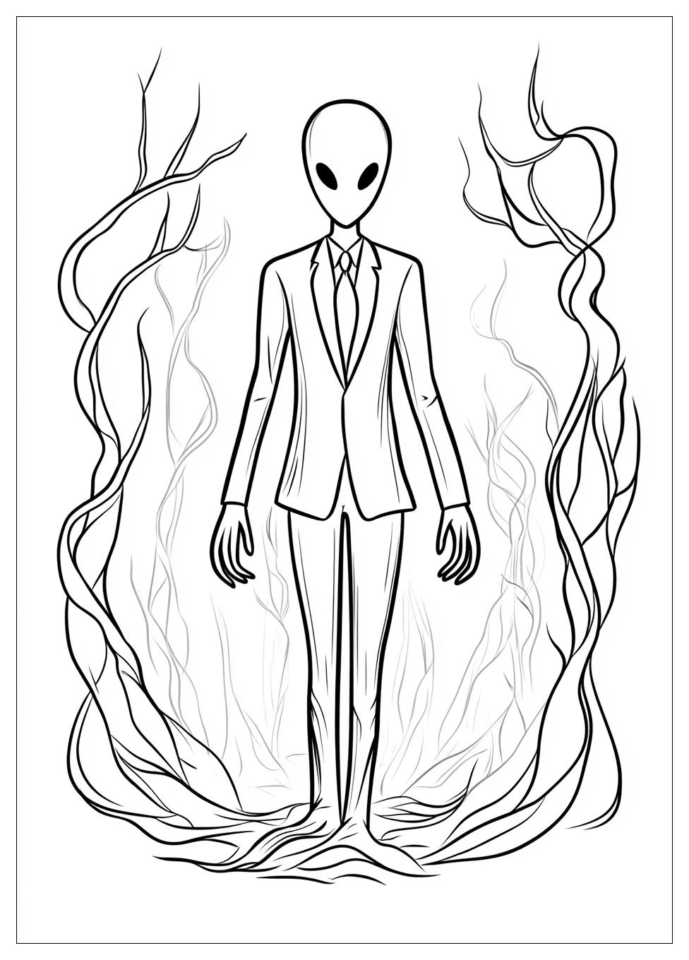 Disegni Slenderman Da Colorare 17