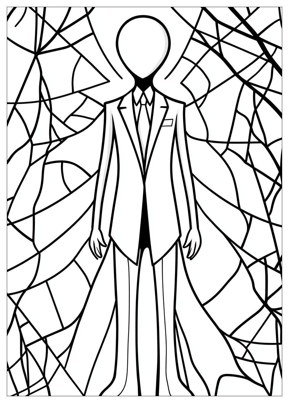 Disegni Slenderman Da Colorare 18