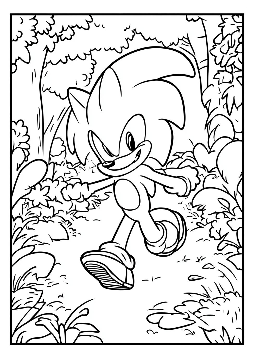 Disegni Sonic Da Colorare 10