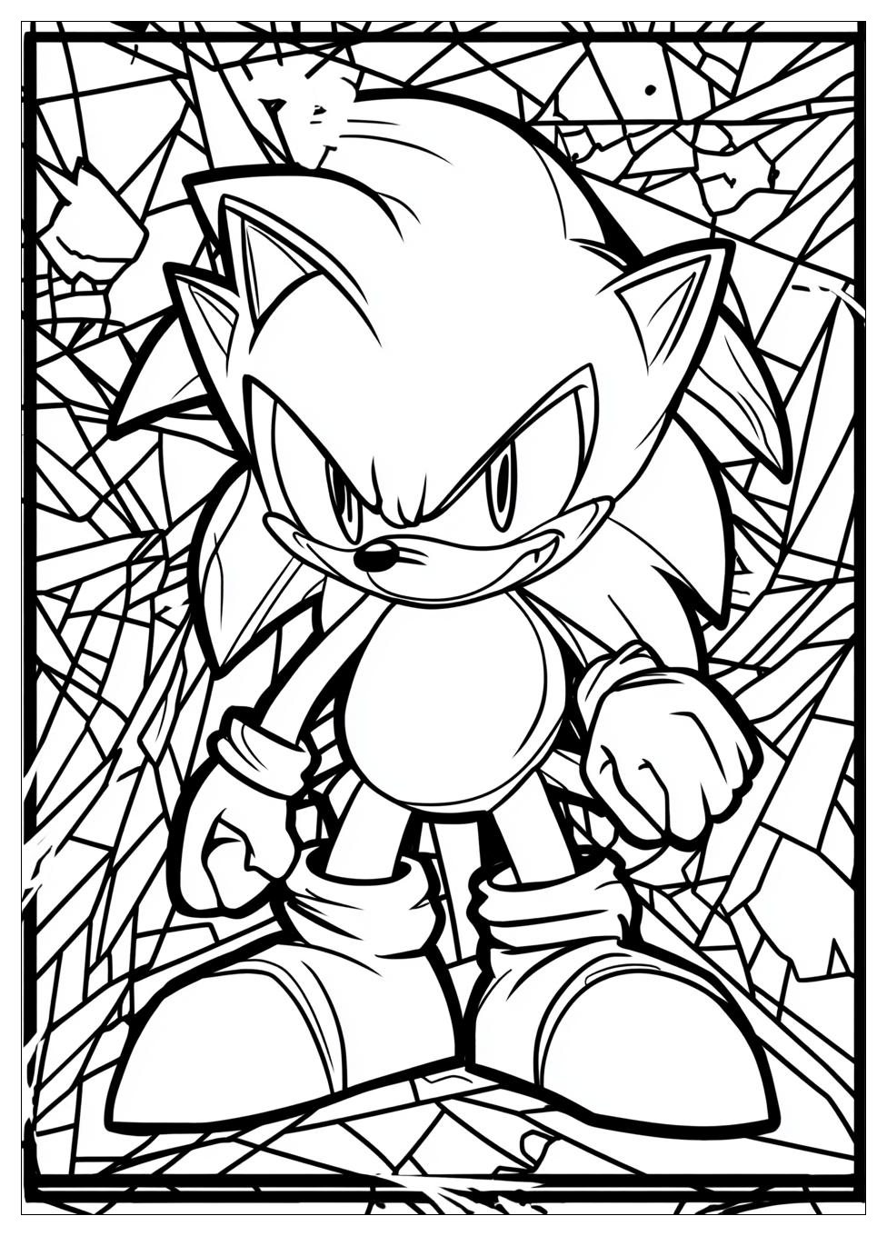 Disegni Sonic Da Colorare 11