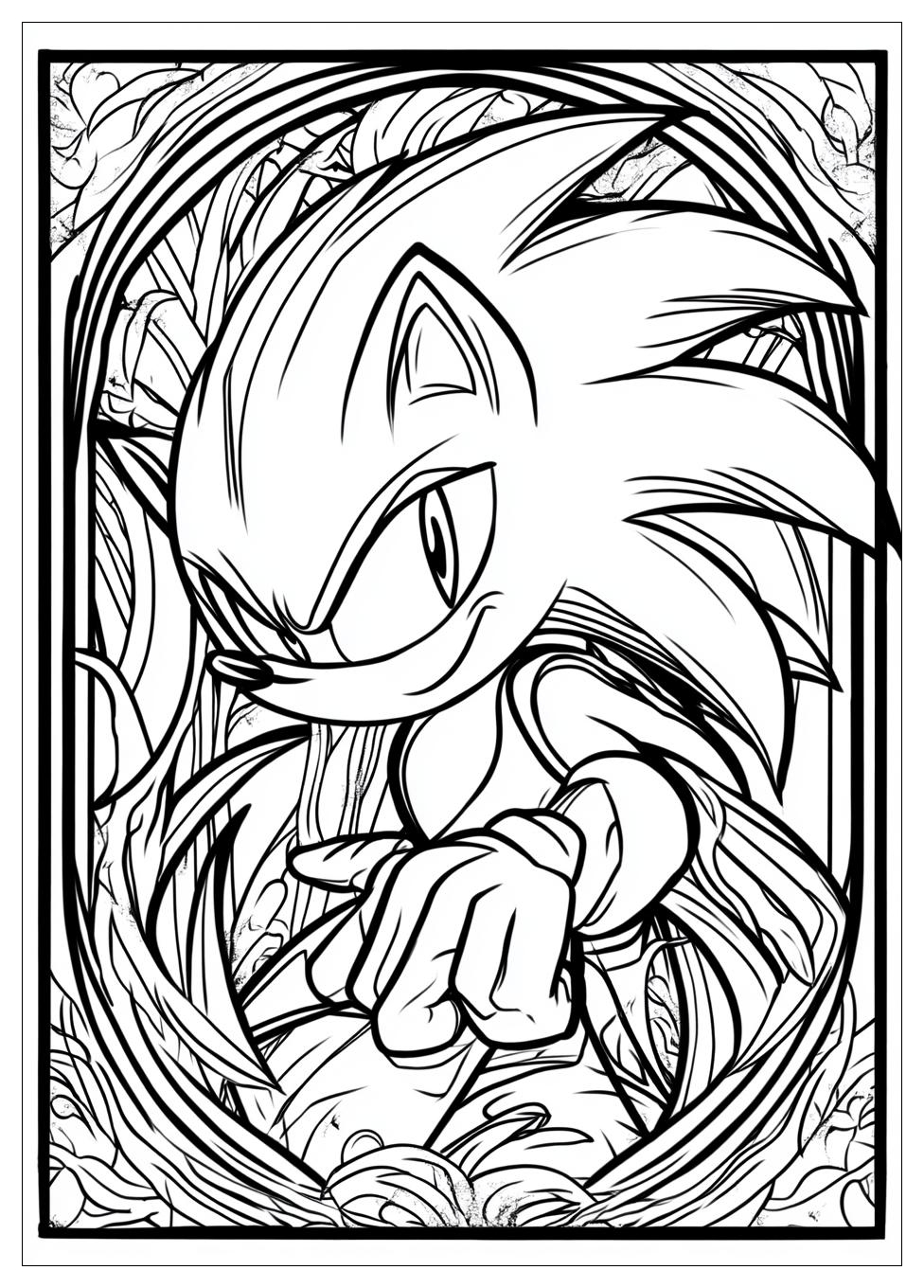 Disegni Sonic Da Colorare 12