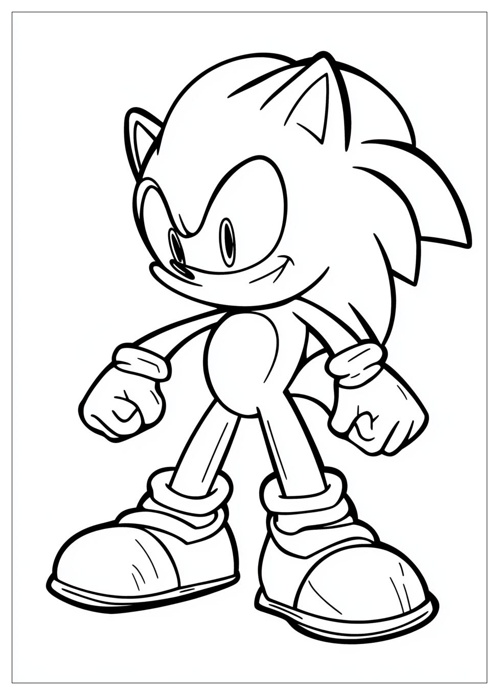 Disegni Sonic Da Colorare 14