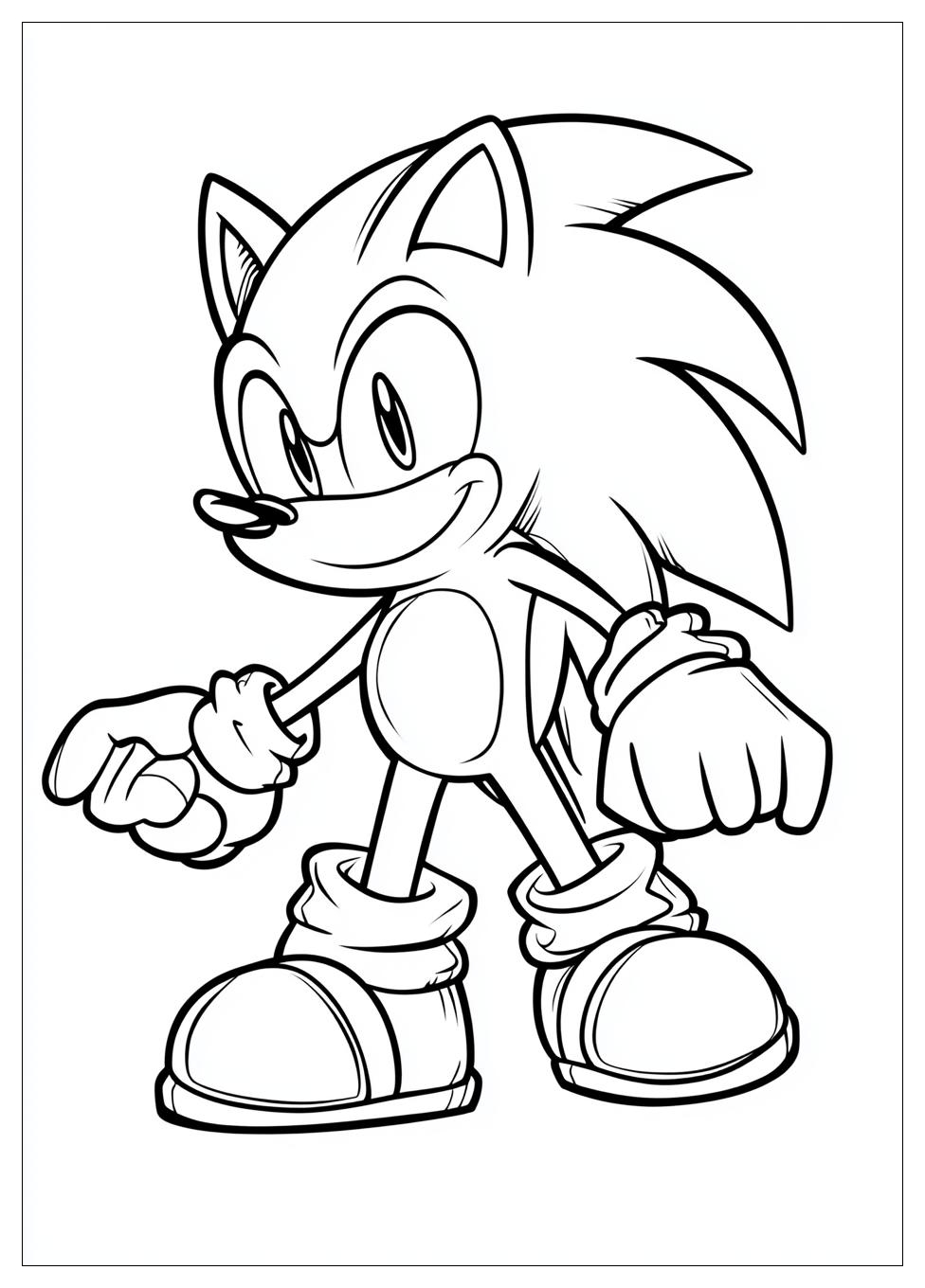 Disegni Sonic Da Colorare 15