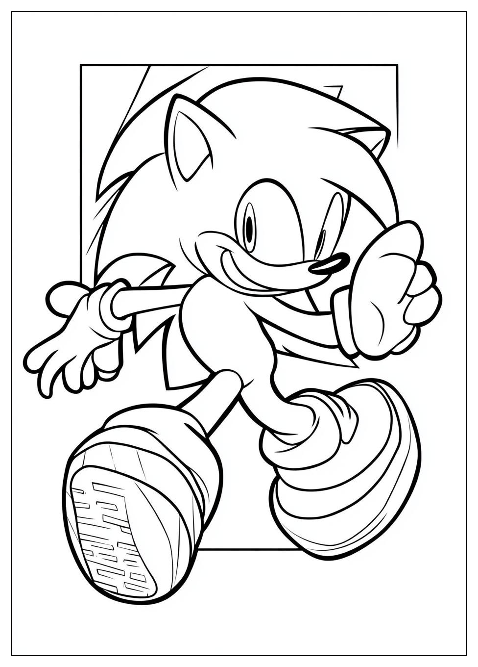 Disegni Sonic Da Colorare 18