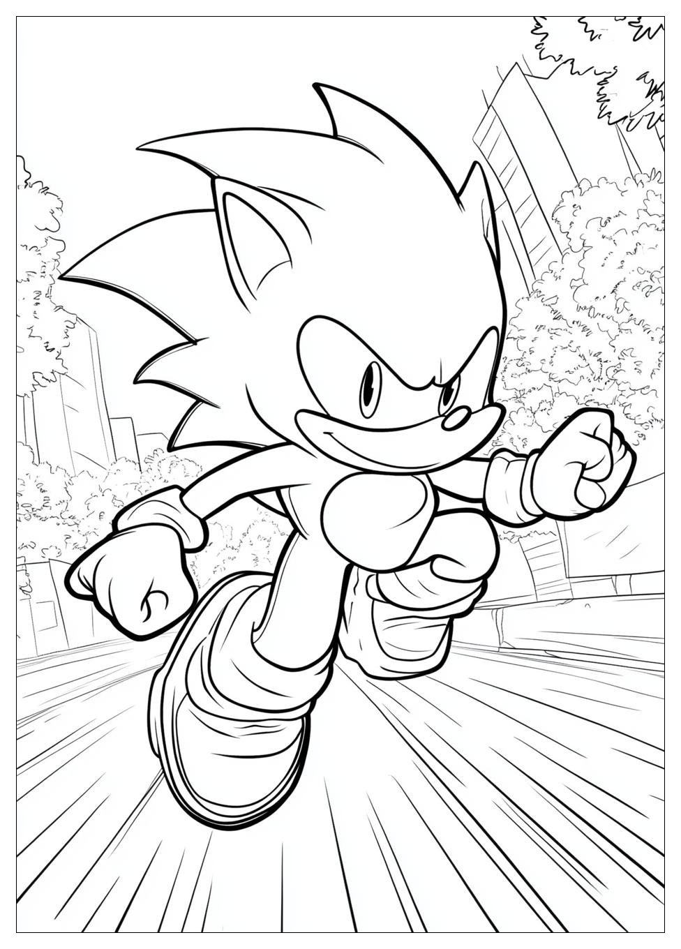 Disegni Sonic Da Colorare 19