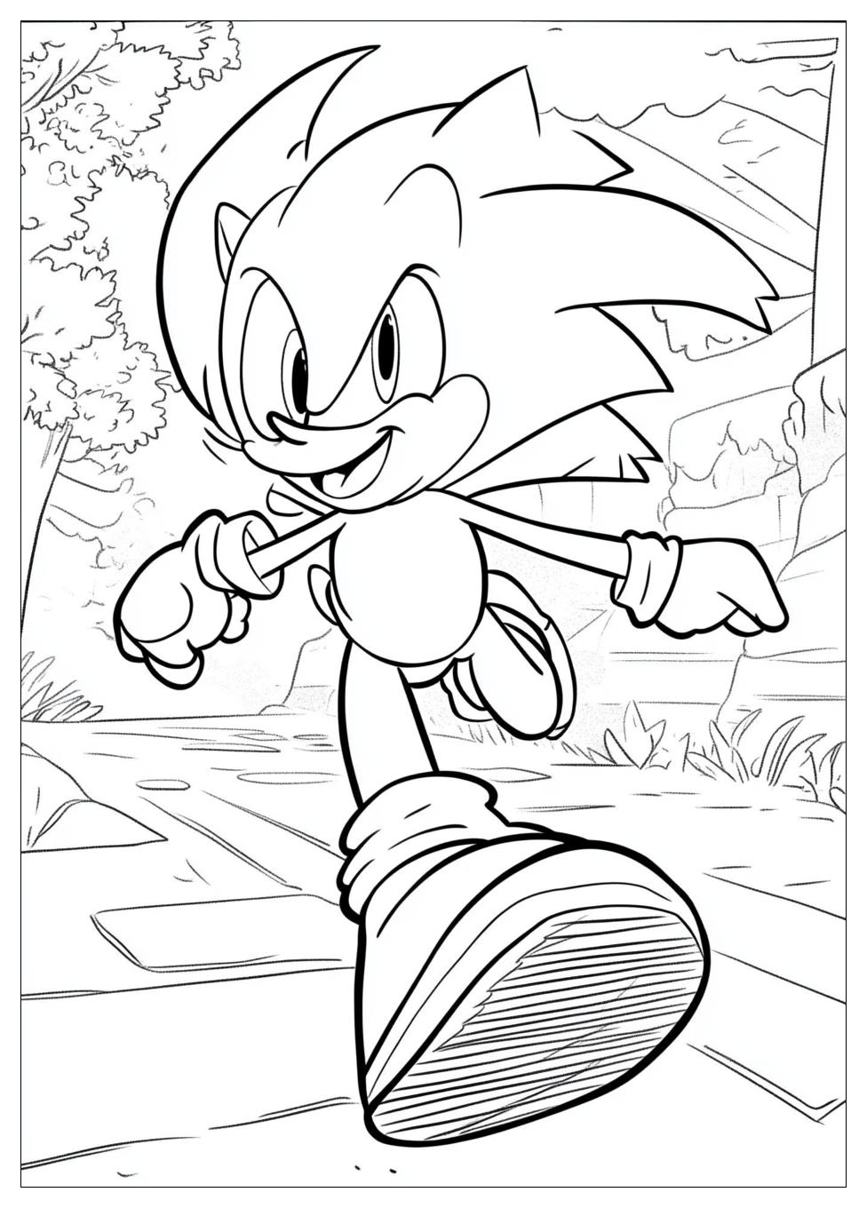 Disegni Sonic Da Colorare 2